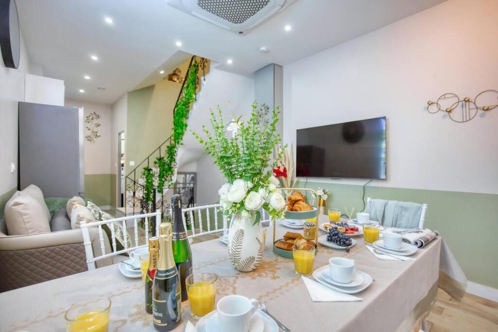 Le Nid Parisien Triplex Cosy Et Chaleureux Daire Dış mekan fotoğraf