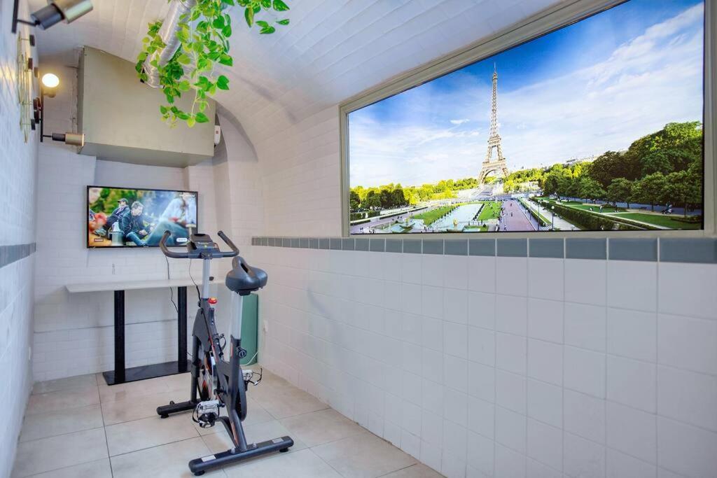 Le Nid Parisien Triplex Cosy Et Chaleureux Daire Dış mekan fotoğraf